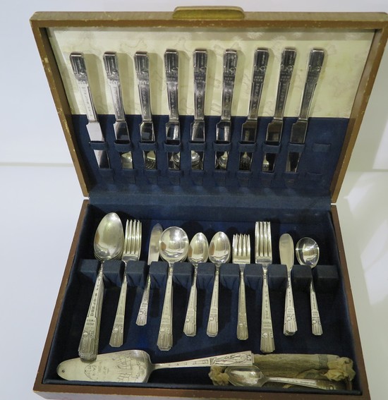 1939 World’s Fair Flatware Trylon Perisphere